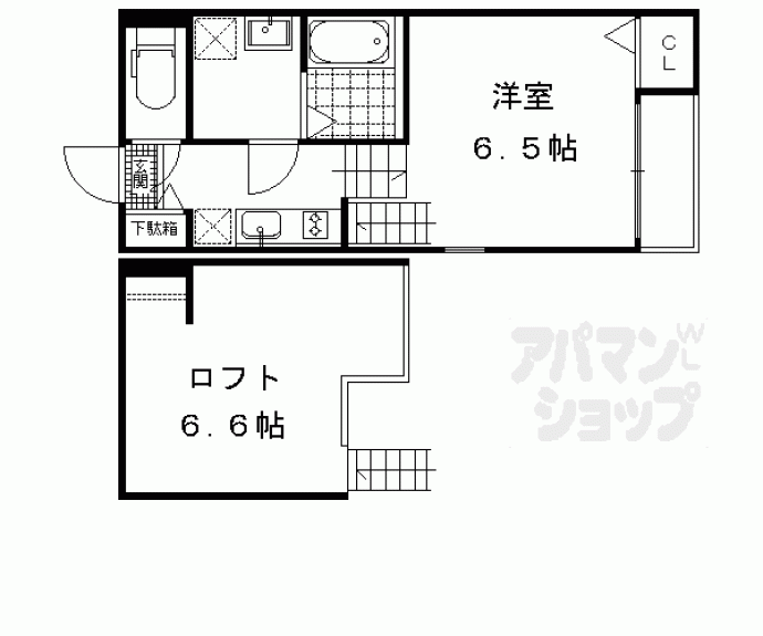 【ハーモニーテラスくいな橋】間取