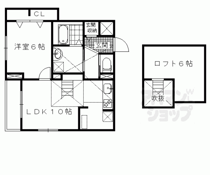 【コンフォート・ヒル】間取