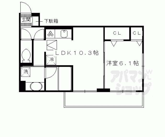 【ヴェリタス黄檗Ⅰ】間取