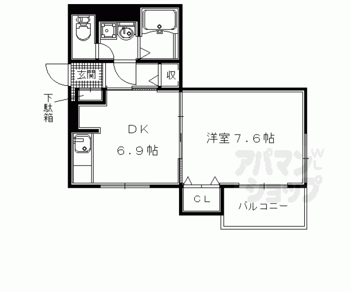 【モアナエルア】間取