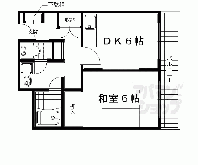 【メゾンコヤマ】間取