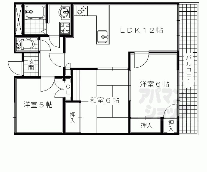 【アーチスト島田】間取