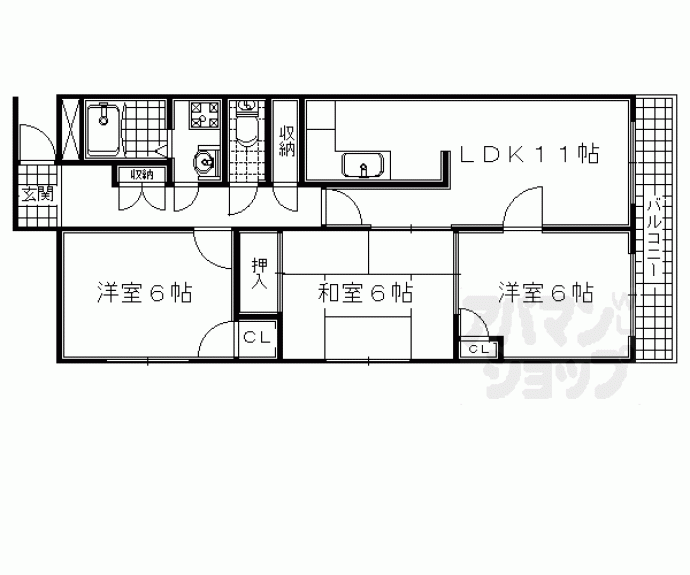 【アーチスト島田】間取