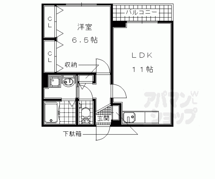 【スターブルＫⅡ】間取