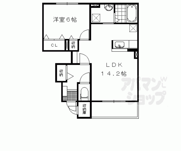 【バンブーアン】間取