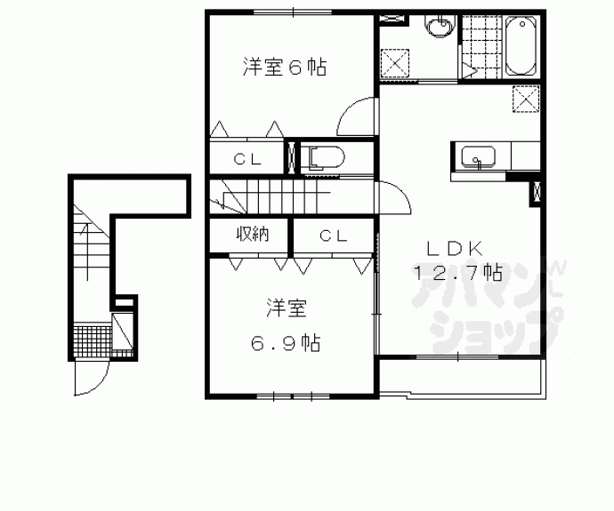 【バンブーアン】間取