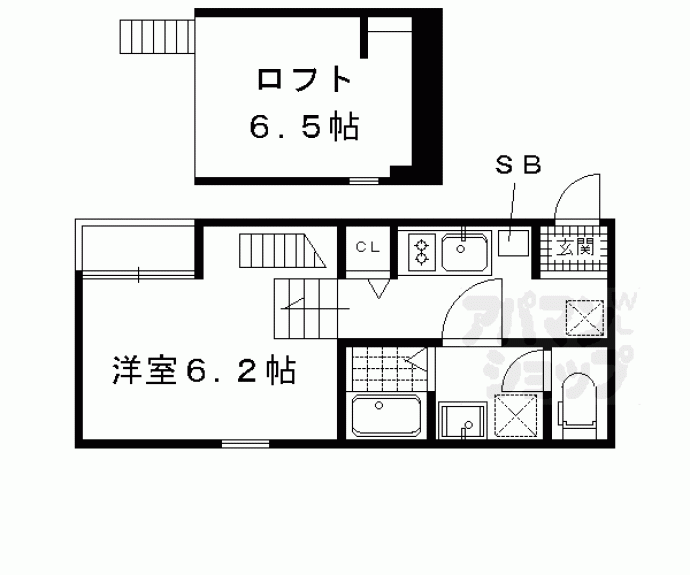 【ハーモニーテラス醍醐】間取