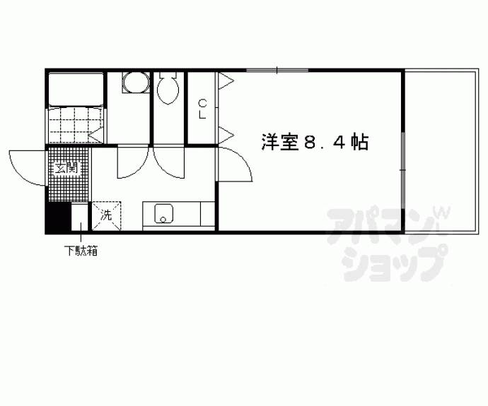 【コモン・スペース藤森】間取