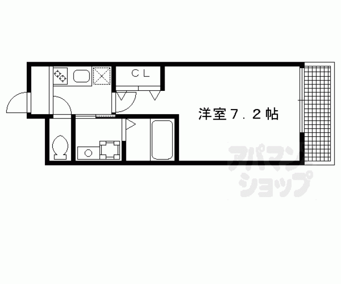 【ＣＡＳＡ　ＷＯＯＤ　Ⅱ】間取