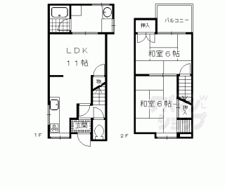 【松室北河原町貸家６－１２】