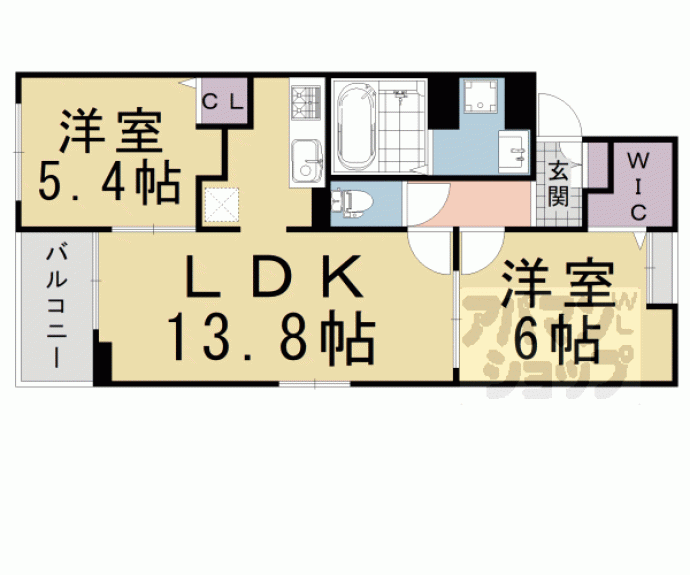 【アヴェニール山崎】間取