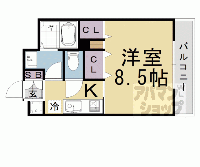 【グランレブリー川島寺田町】間取