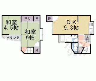 【桂上豆田町貸家】