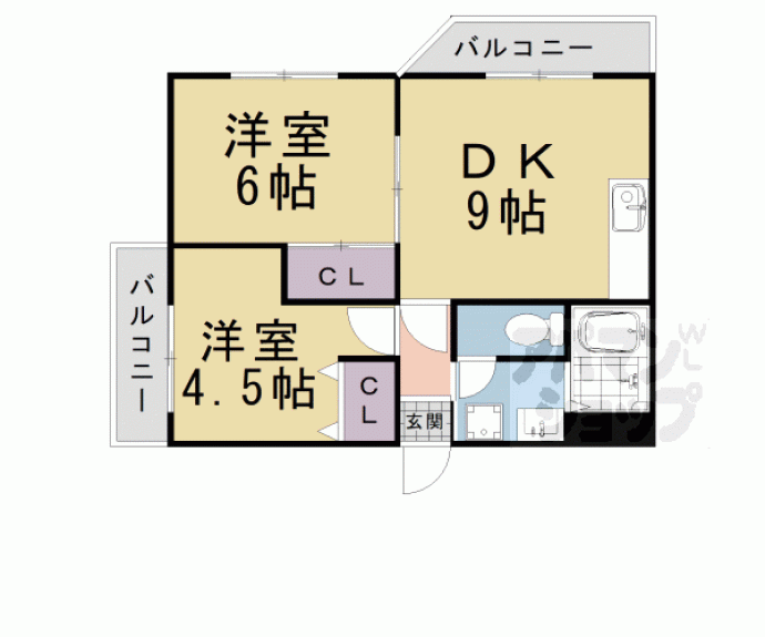 【カーディフ山田】間取