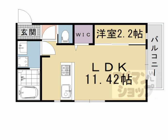 【アフターベース洛西口】間取