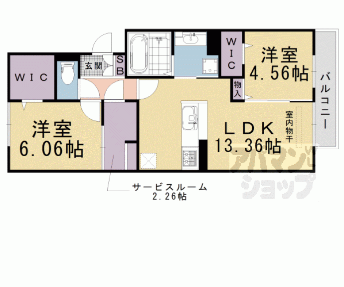 【ジラソーレ】間取