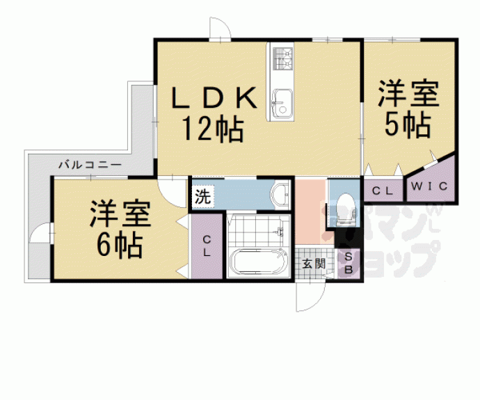 【風来夢・フォーシーズンズ】間取