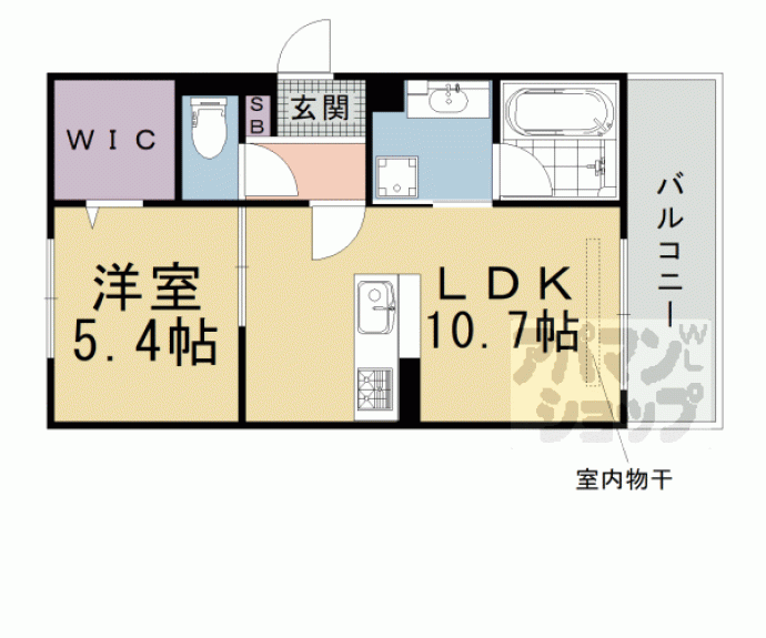 【エルピーダ桂】間取