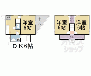 【横大路鍬ノ本貸家】