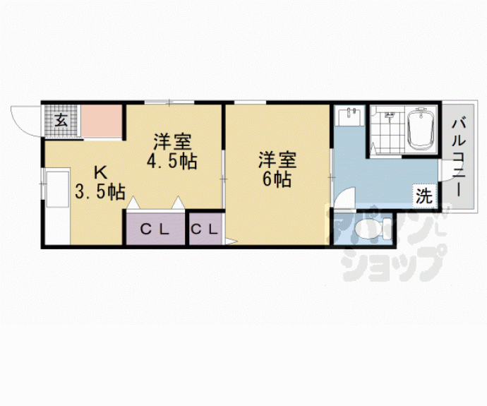 【フォレスト一里山】間取