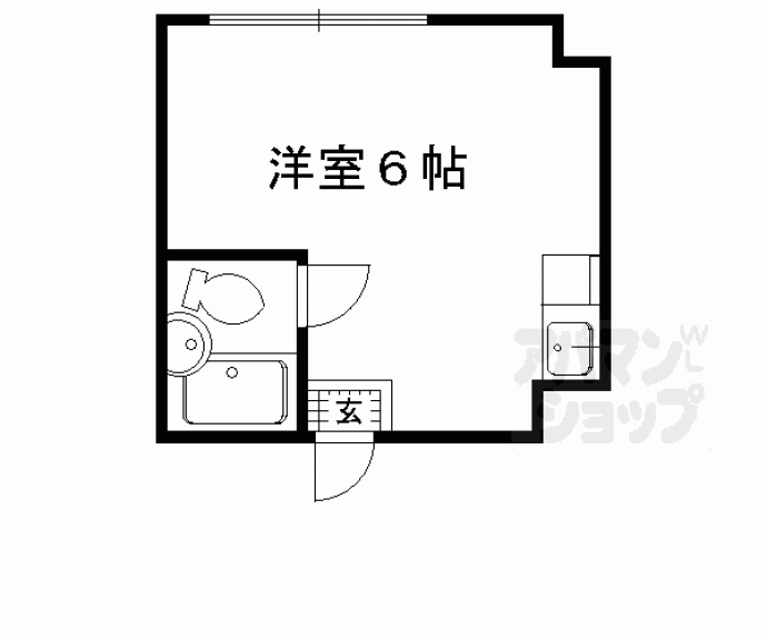 【青木マンション】間取