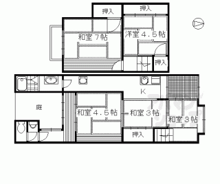 【鹿ヶ谷西寺ノ前町貸家（中）】