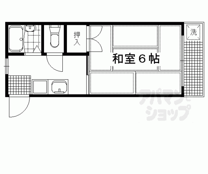 【カーサしもがも】間取