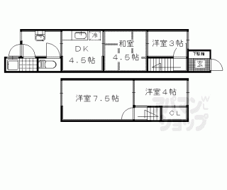 【田中野神町貸家６－４０】