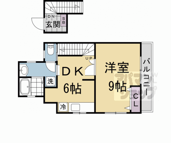 【グリーンコート愛宕】間取