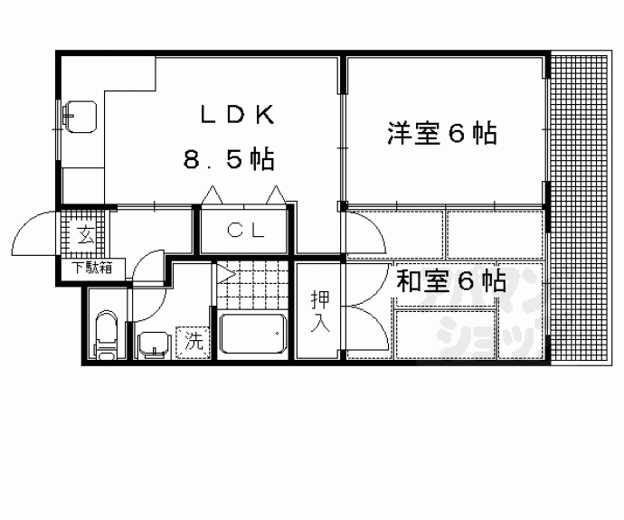 【三宅ビル】間取