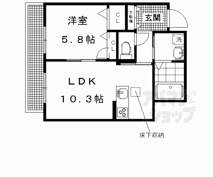 【シャーメゾンエクラージュ】間取