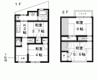 【吉田泉殿町貸家４１－５】