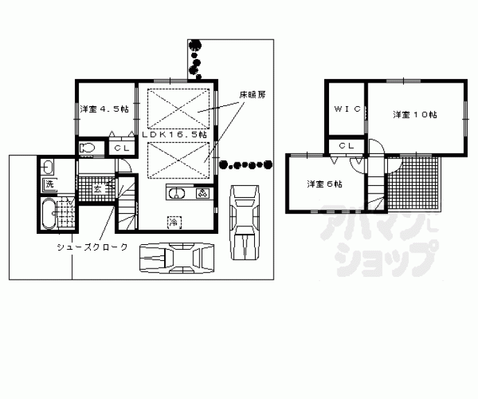 【叡峰庵】間取