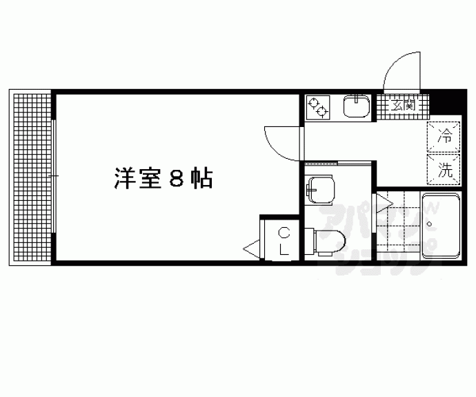 【Ｋ’ｓメゾン御蔭】間取