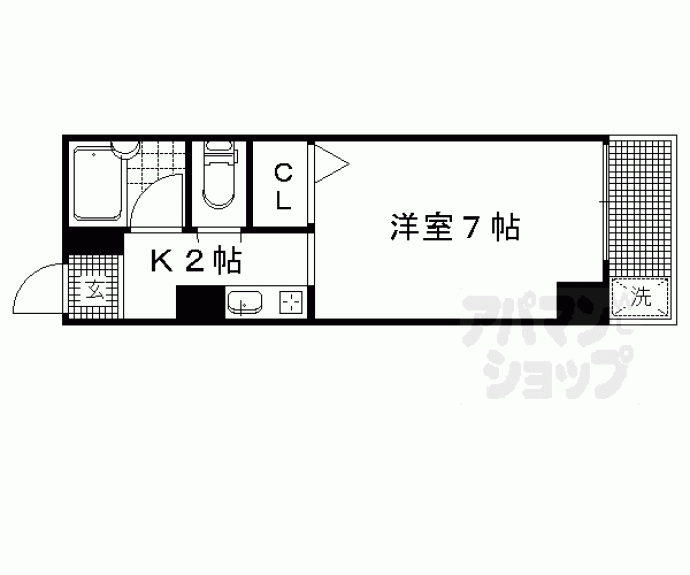 【エスタシオンシバタ】間取