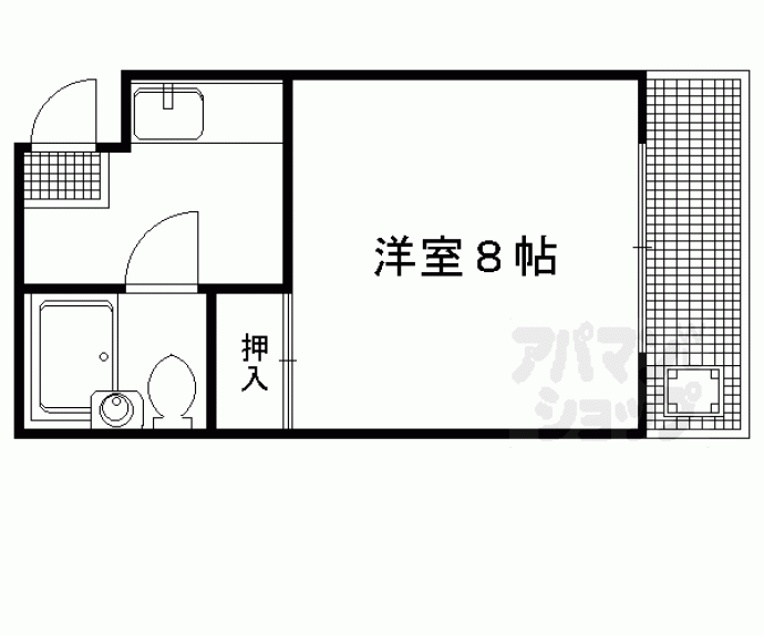 【アオイハイツ】間取