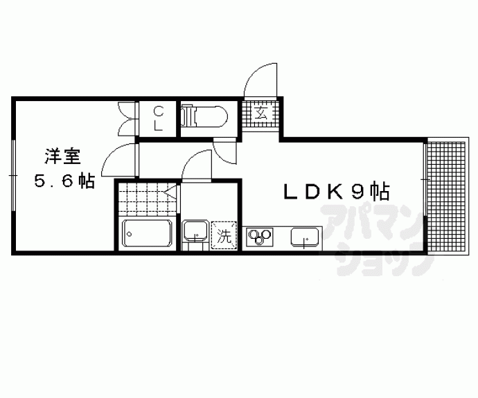 【しら川小路】間取