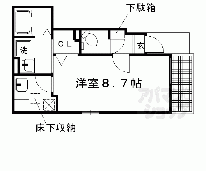 【リブラン御蔭】間取