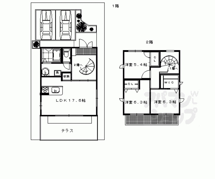 【岩根邸（西棟）】間取