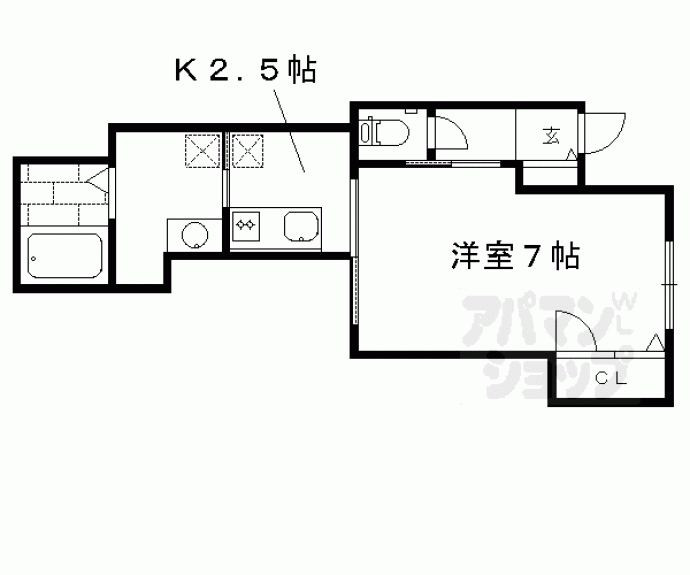 【アトニール　アイ】間取