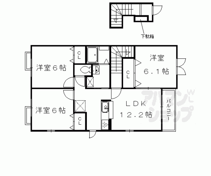 【オレンジヒルズ】間取