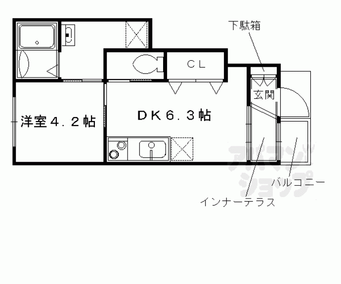 【ＡＳＳＯ・ＬＵＳＳＯ・太鼓山】間取