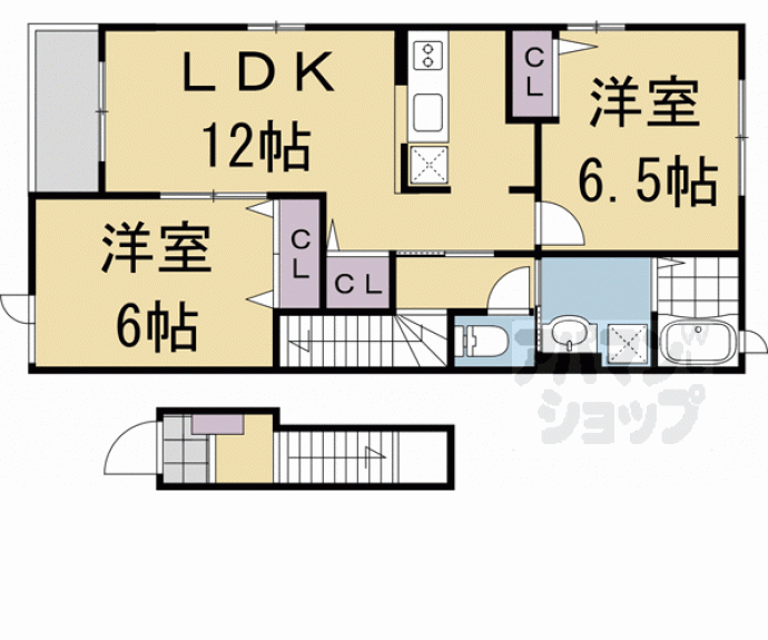 【カーサプリマ】間取