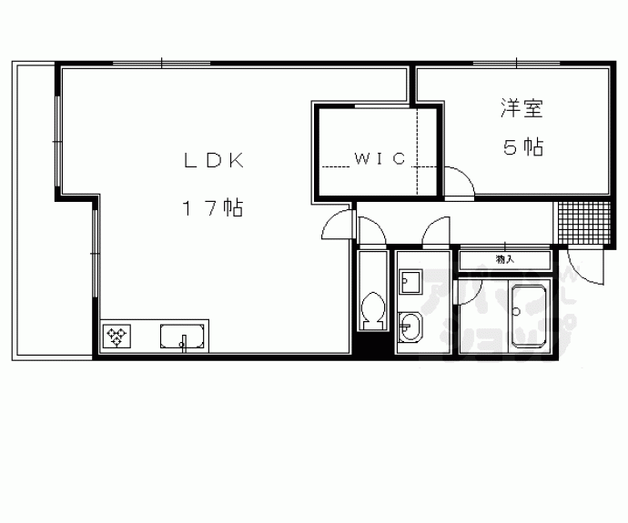 【ハイツグレースメイト】間取