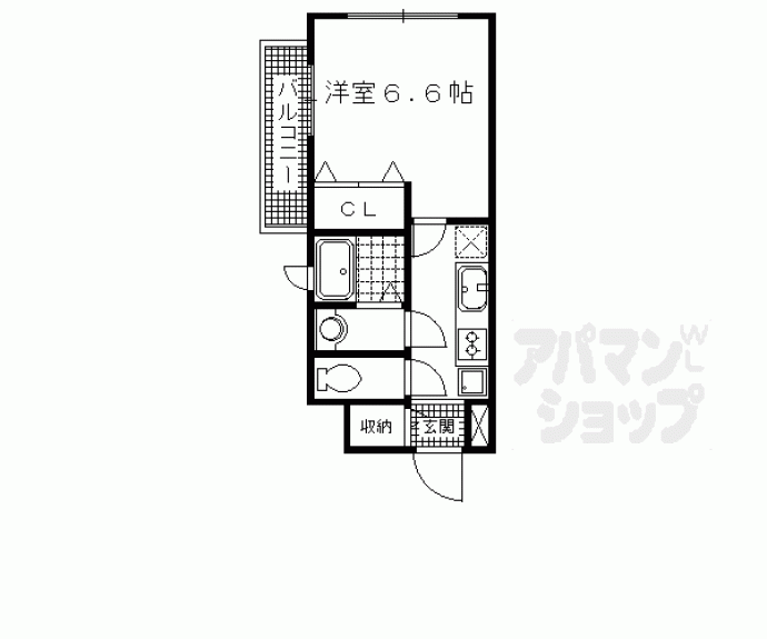 【グランスクエア千代原口】間取