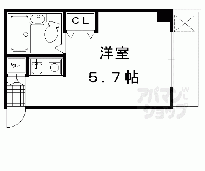 【シャトー５】間取