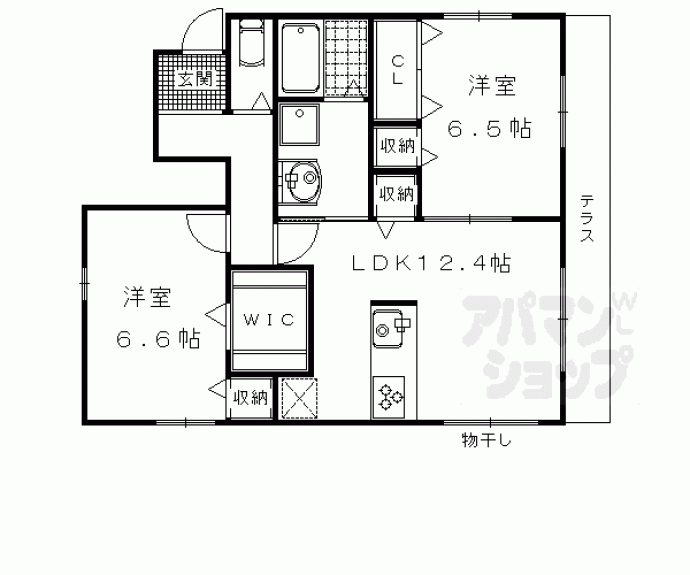 【Ｌａ　Ｌｕｃｅ】間取