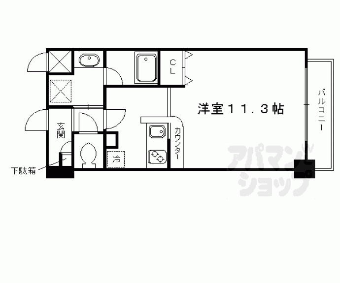 【千波　ＢＬＤ】間取