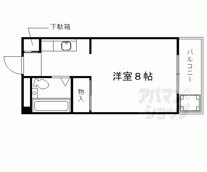 【第二山本マンション】間取