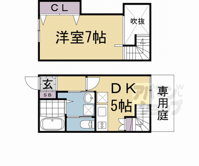 【アーク有栖川】間取